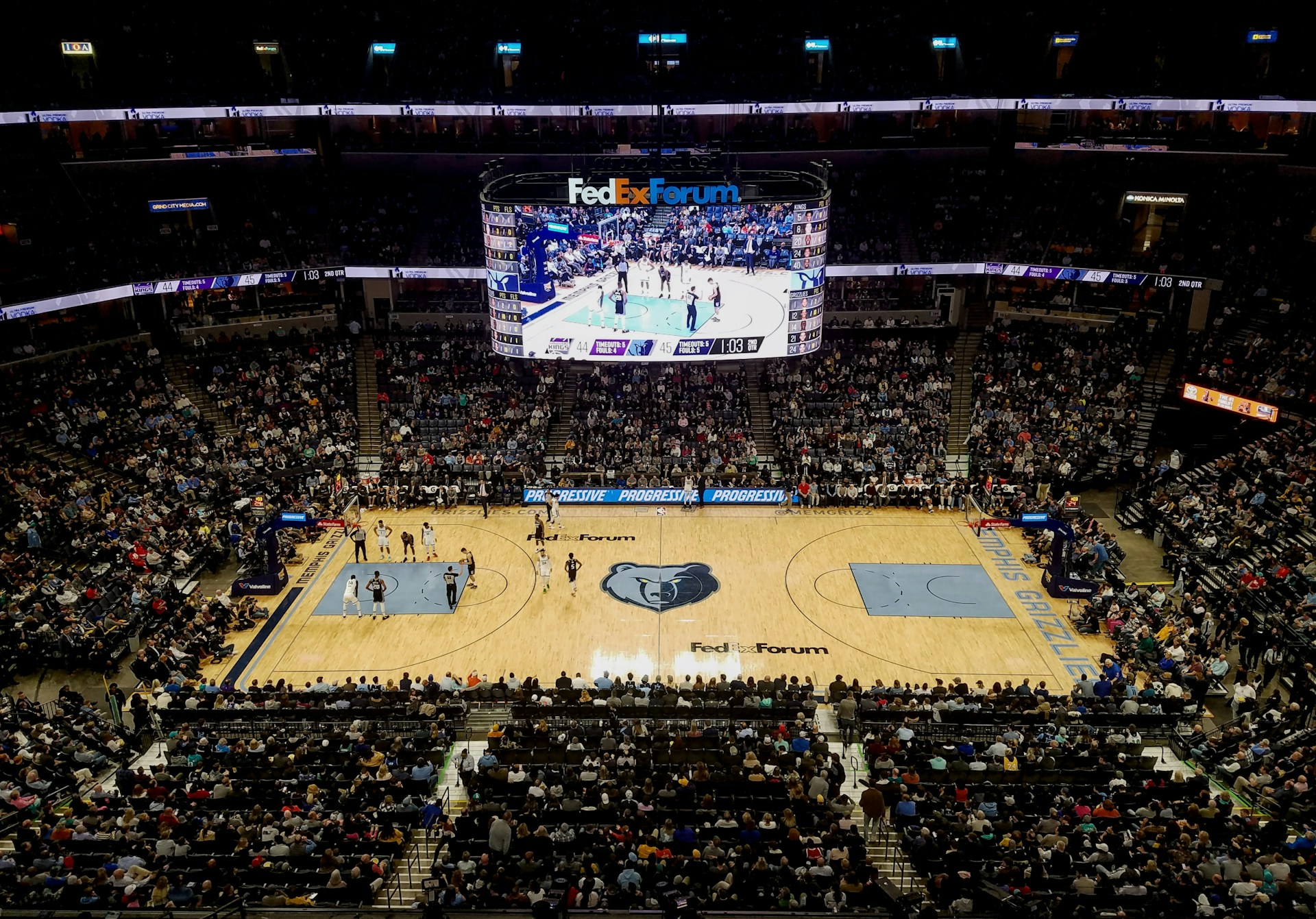 Basketball stadium